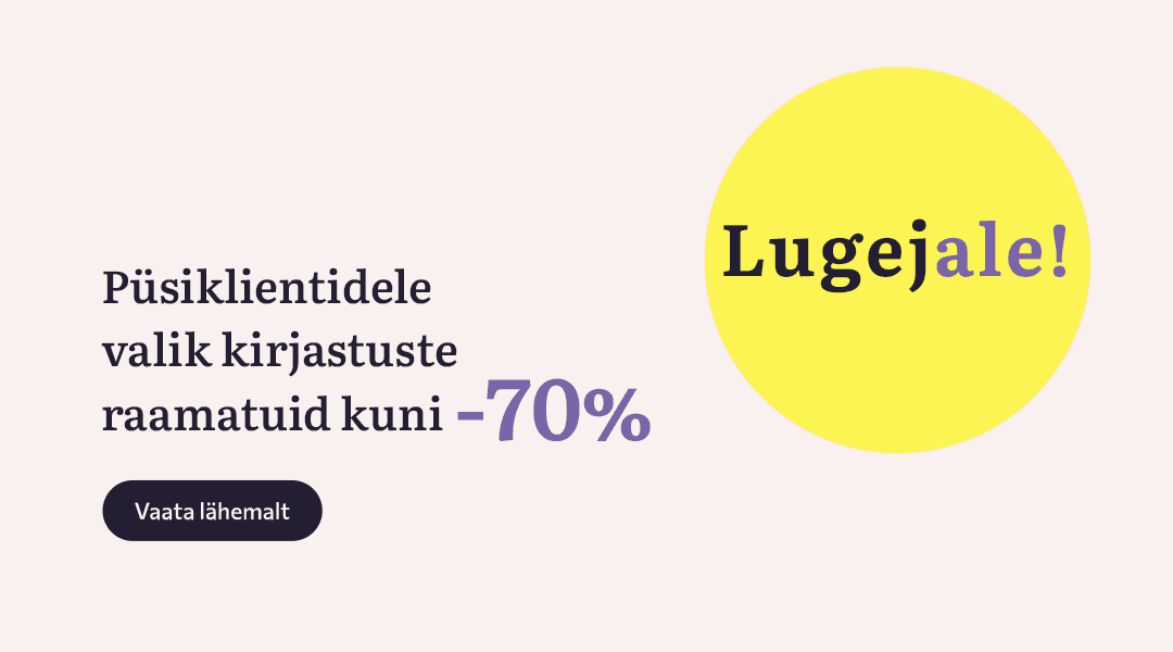 Rahva Raamatu kirjastuse sooduspakkumised püsiklientidele kuni -75%