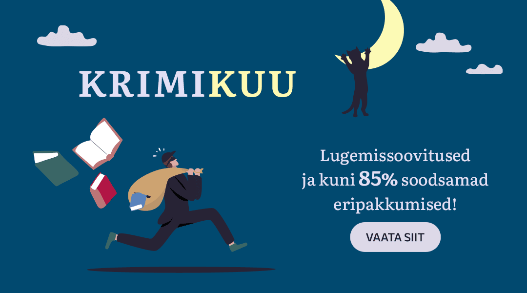 Krimikuu! Tutvu väärt põnevike, lugemissoovituste ja kuni 75% soodsamate eripakkumistega!