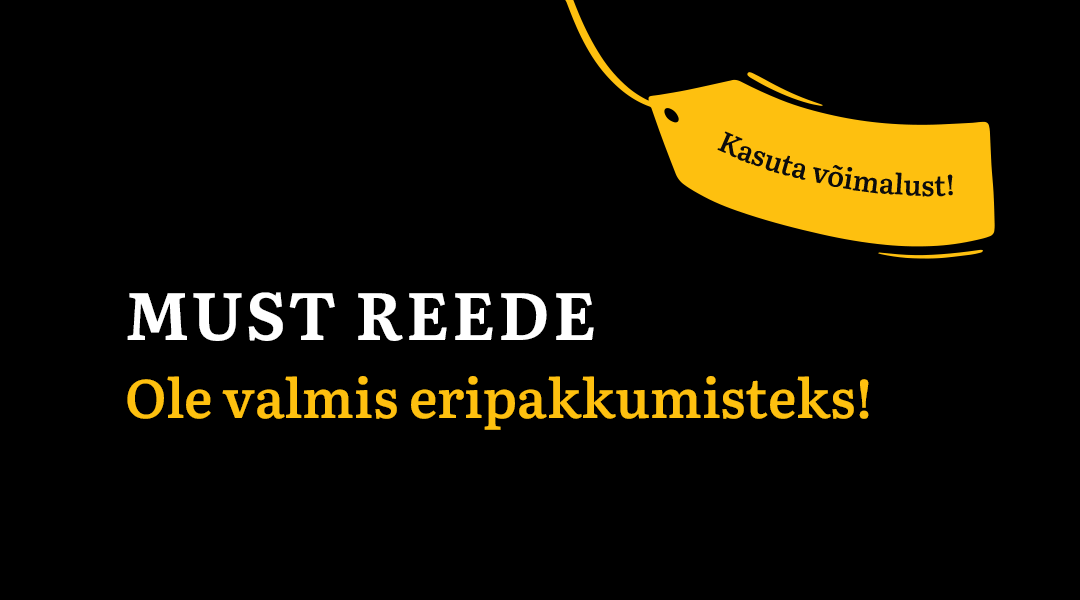 Must Reede | Rahva Raamatus