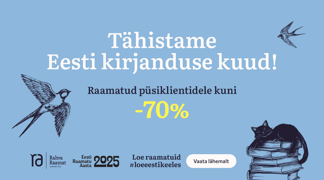 Veebruar on Rahva Raamatus eesti kirjanduse kuu!