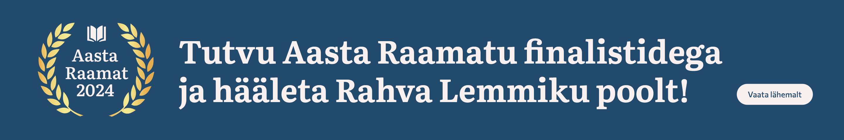 Aasta Raamat 2023 | Rahva Raamat