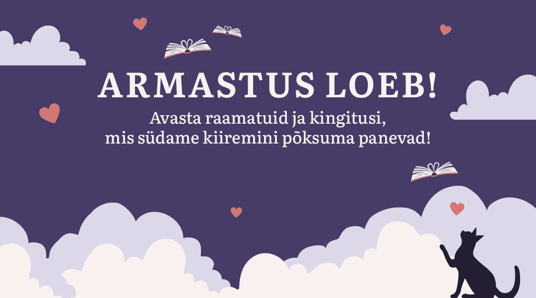 Vaata raamatuid ja kingitusi, mis südame kiiremini põksuma panevad!