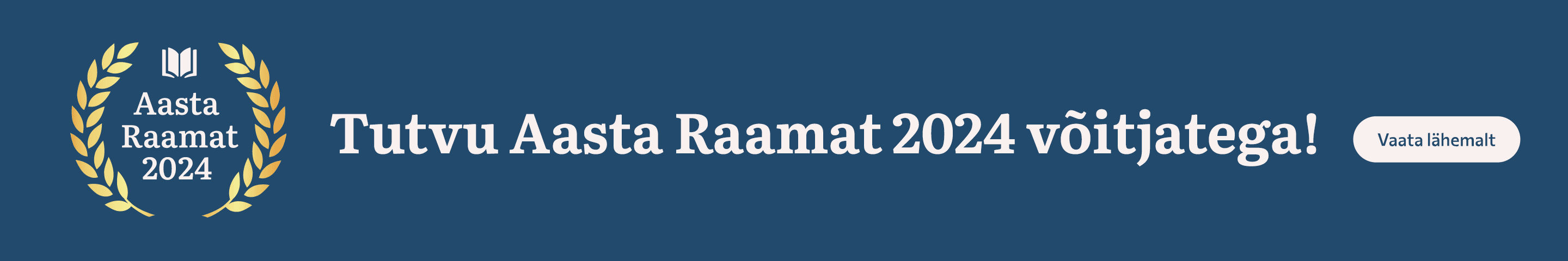 Aasta Raamat 2024 - võitjad