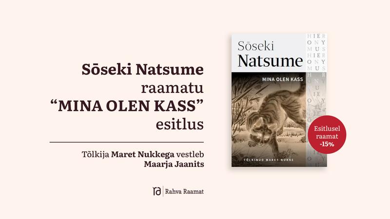 Sōseki Natsume raamatu “Mina olen kass" esitlus