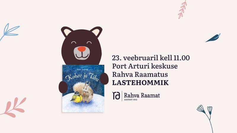 Lastehommik „Kohev ja Tibu“ Pärnu Rahva Raamatus