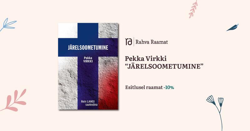 Pekka Virkki raamatu „Järelsoometumine“ esitlus Tartu Rahva Raamatus