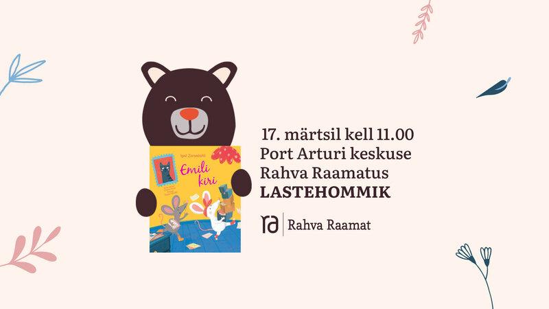 Lastehommik "Emili kiri" Pärnu Rahva Raamatus