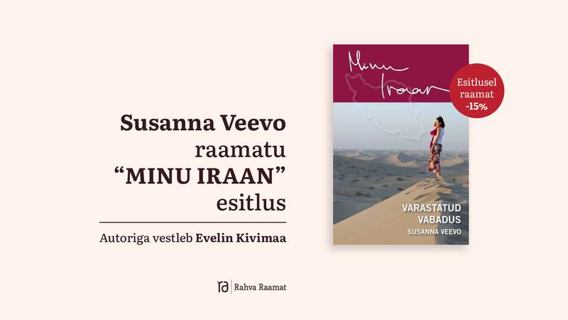 Susanna Veevo reisiraamatu “Minu Iraan” esitlus