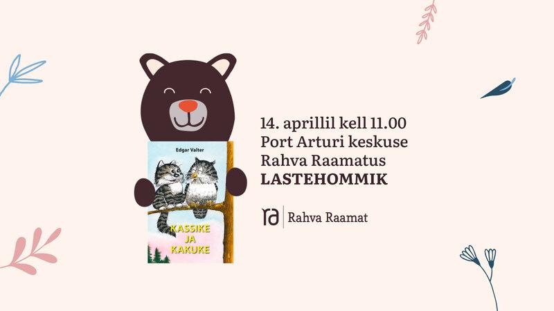 Lastehommik "Kassike ja kakuke" Pärnu Rahva Raamatus