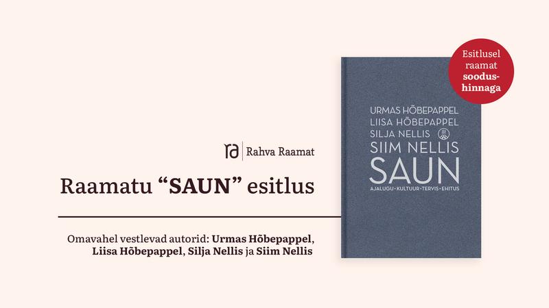 Raamatu "Saun" esitlus