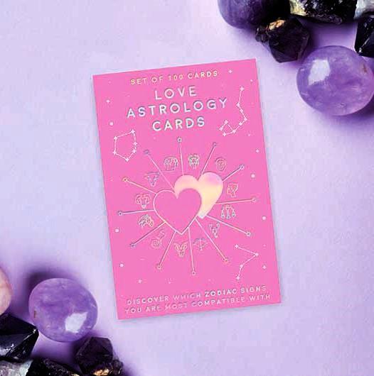 Kaardikomplekt Love Astrology