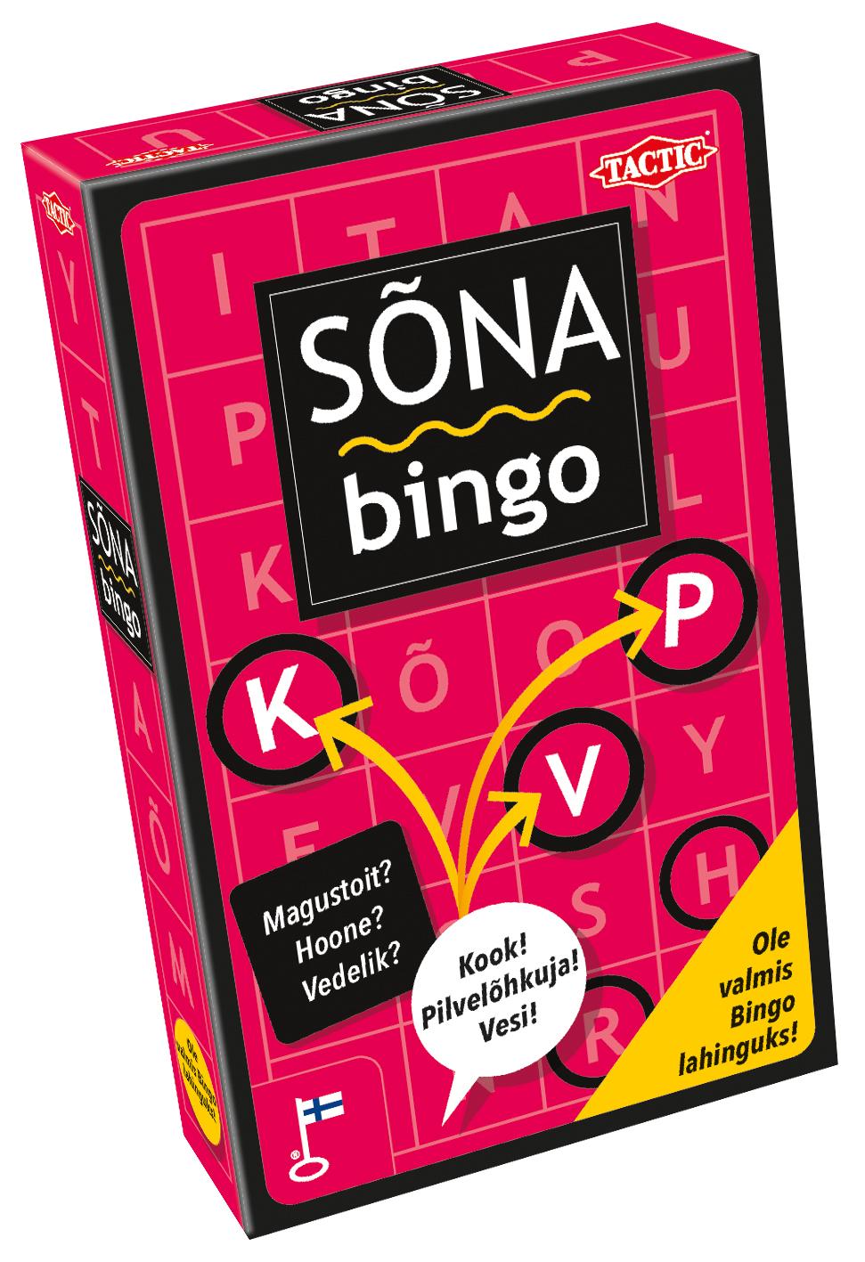 Tactic Reisimäng Sõna Bingo