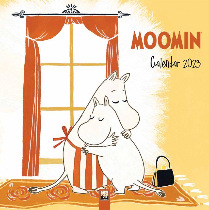 2023 seinakalender Moomin, 30x30cm