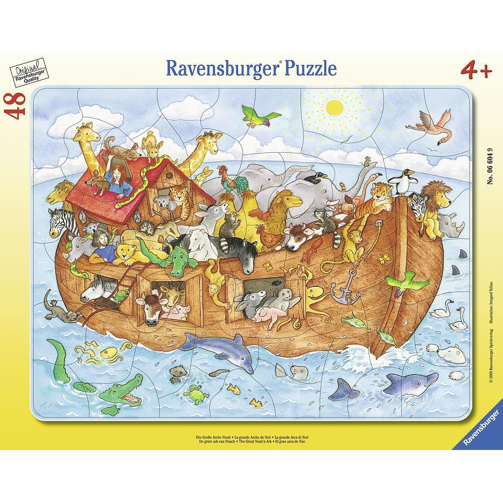 Ravensburger pusle suur lapik Noa laev