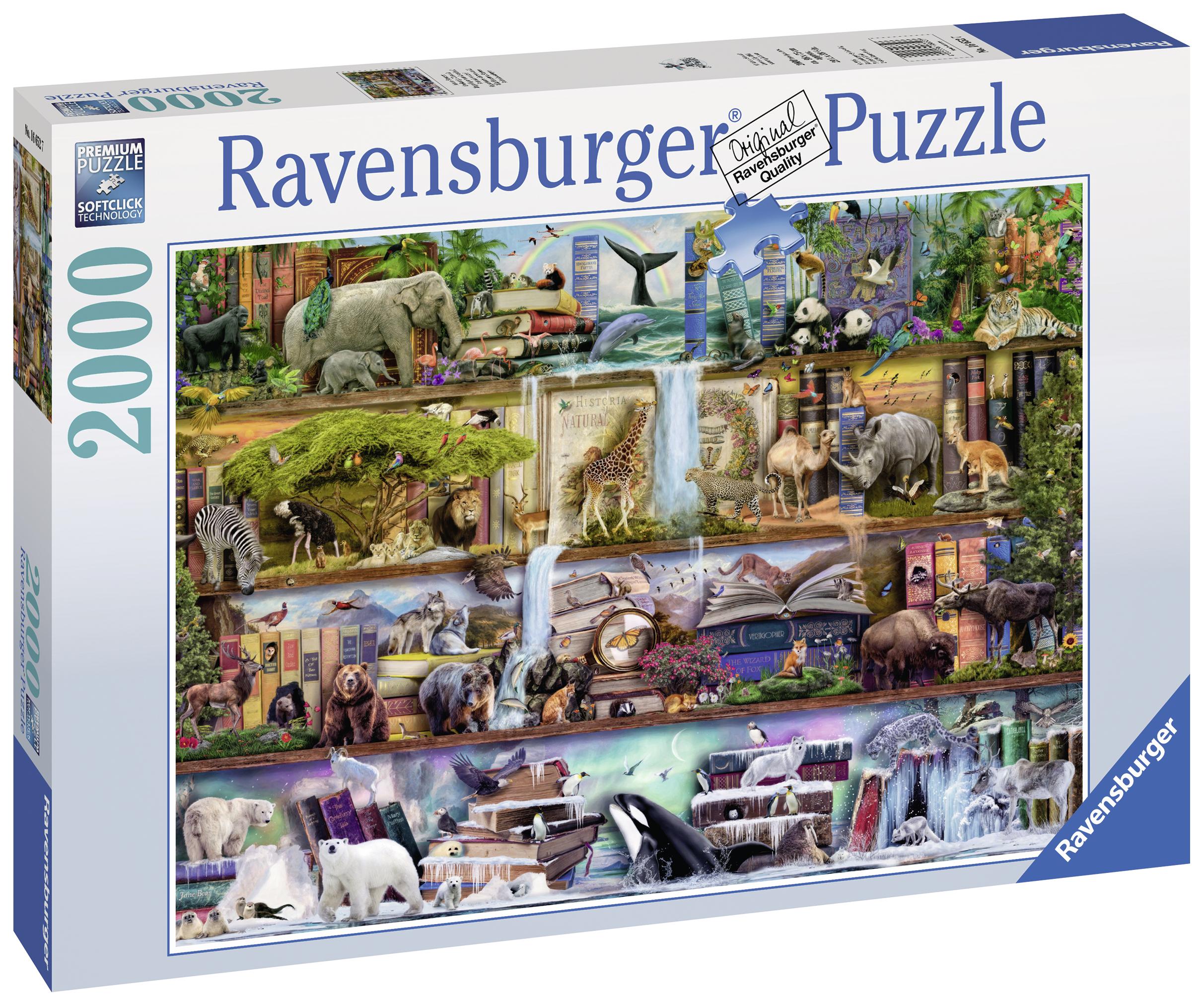 Ravensburger pusle 2000 tk Loomade kuningriik