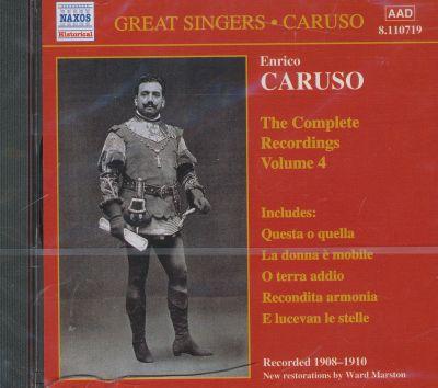 ENRICO CARUSO - COMPLETE RECORDINGS VOL.4 CD