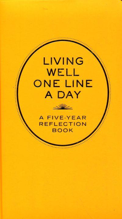 Päevaraamat Living Well One Line a Day
