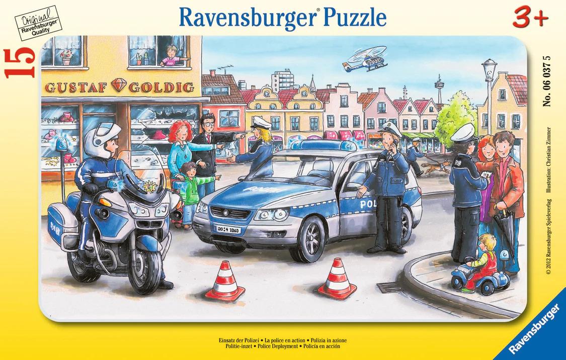 Ravensburger väike plaatpusle Politsei