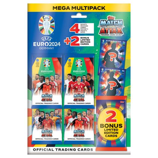 Jalgpalli kogumiskaardid EURO2024 Mega multipakk