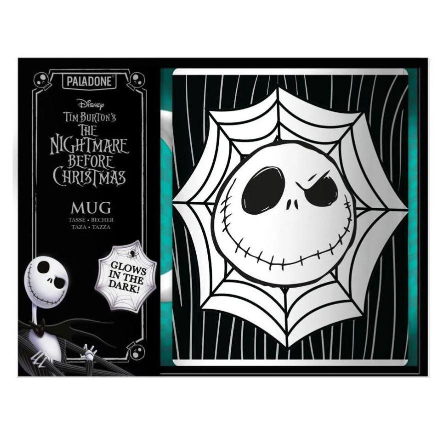 Kruus pimedas helendav Jack Skellington, 300ml