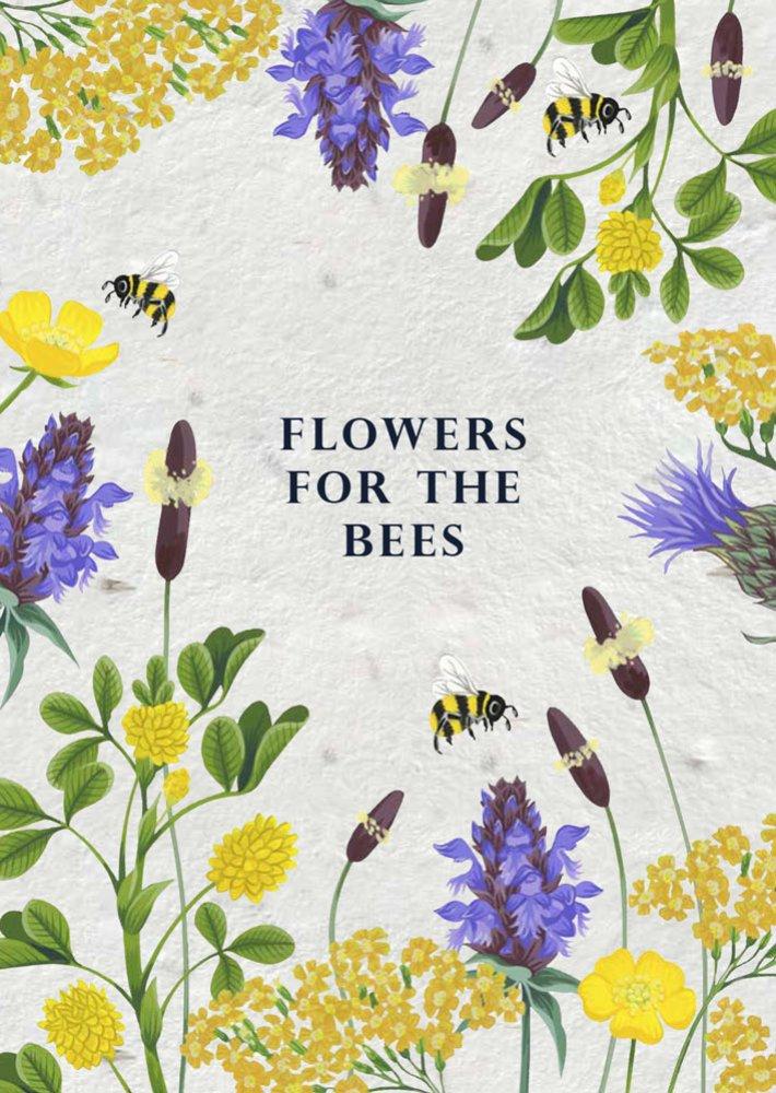 ÕNNITLUSKAART LILLESEEMNETEGA FLOWERS FOR THE BEES