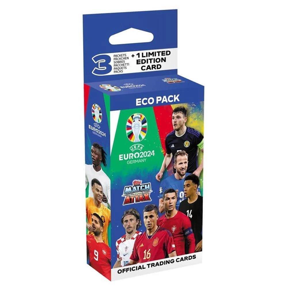 Jalgpalli kogumiskaardid EURO2024 Eco pakk