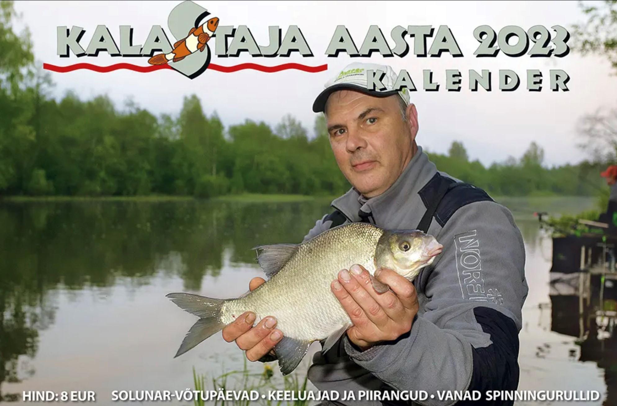 Kalastaja aasta kalender 2023
