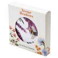 Klaasialuste komplekt Nectar Meadows, 4tk