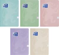 Kaustik A5 ruut 5x5, 60 lehte OXFORD Touch pastell assortii