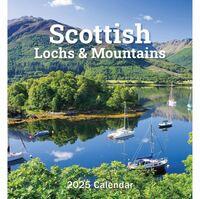 2025 lauakalender Scottish Lochs & Mountains, Mini