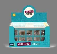 Set of 10 Puzzles 