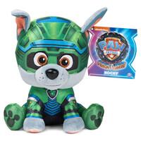 PAW PATROL Mighty Pups Movie Pehme mänguasi Rocky, 15 cm