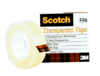 Kleeplint Scotch 550 19mmx33m läbipaistev selge