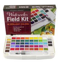 Studio Series maalimiskomplekt vesivärvidega Watercolor Field Kit, 48 värvi