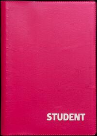 Student A6, spiraalköide – roosa