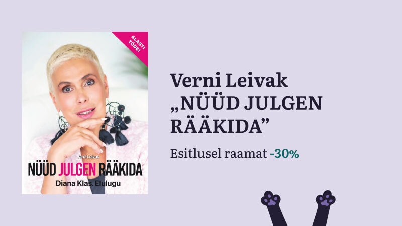 Verni Leivaku raamatu "Nüüd julgen rääkida. Diana Klas. Elulugu" esitlus