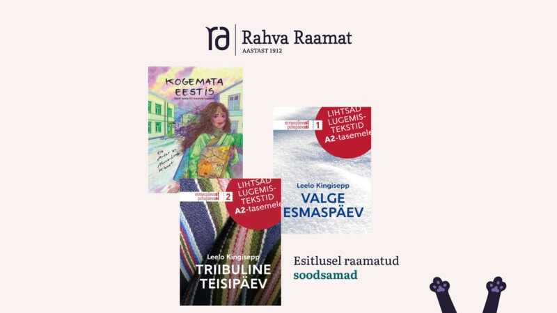 Raamatute "Kogemata Eestis", "Valge esmaspäev" ja "Triibuline teisipäev" esitlus