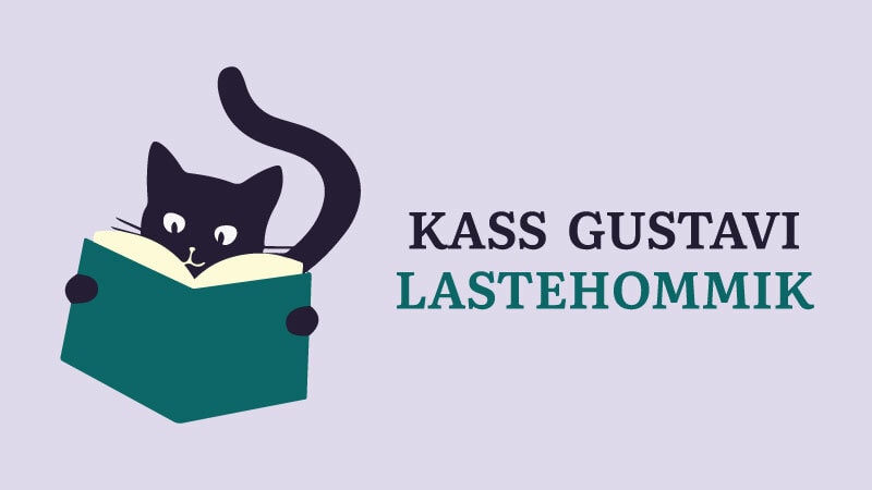 Kass Gustavi lastehommik Pärnu Rahva Raamatus