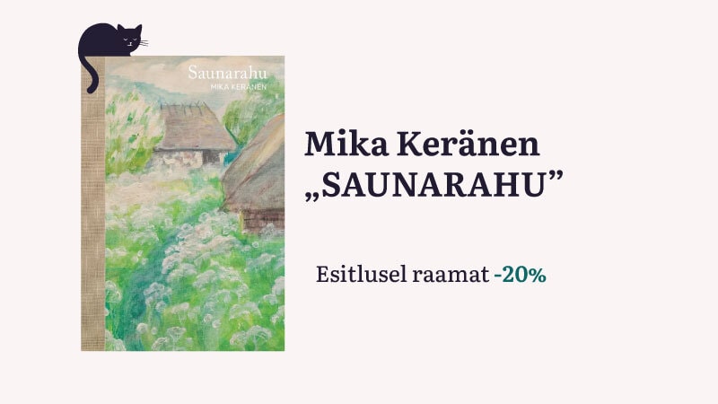 Mika Keräneni raamatu "Saunarahu" esitlus Tallinnas