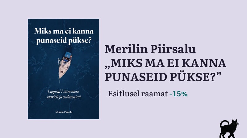 Merilin Piirsalu raamatu "Miks ma ei kanna punaseid pükse?" esitlus