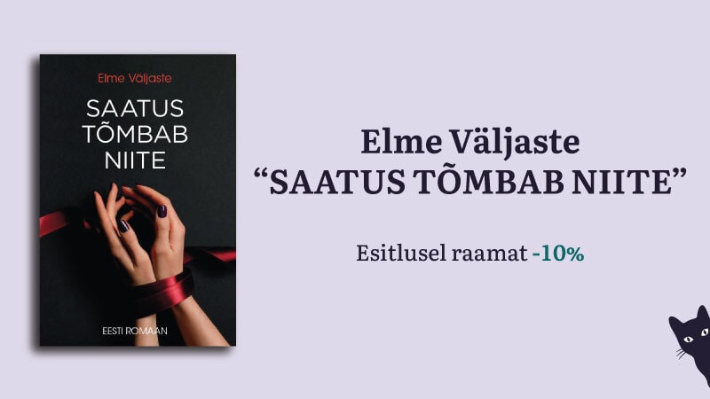 Elme Väljaste raamatu "Saatus tõmbab niite" esitlus
