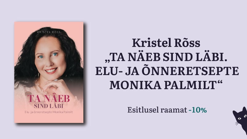 Kristel Rõssi raamatu "Ta näeb sind läbi. Elu- ja õnneretsepte Monika Palmilt" esitlus