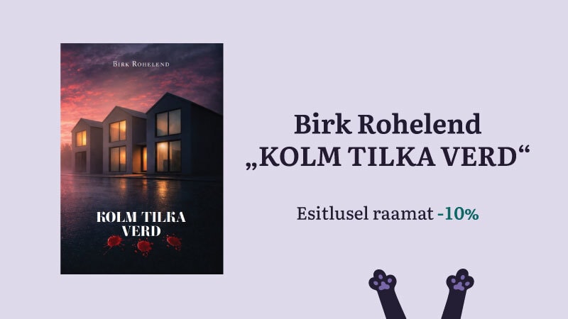 Birk Rohelennu raamatu "Kolm tilka verd" esitlus