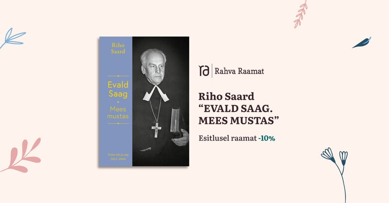 Riho Saard esitleb raamatut „Evald Saag. Mees mustas“