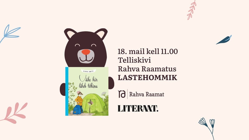 Lastehommik "Väike hiir läheb telkima" Telliskivi Rahva Raamatus