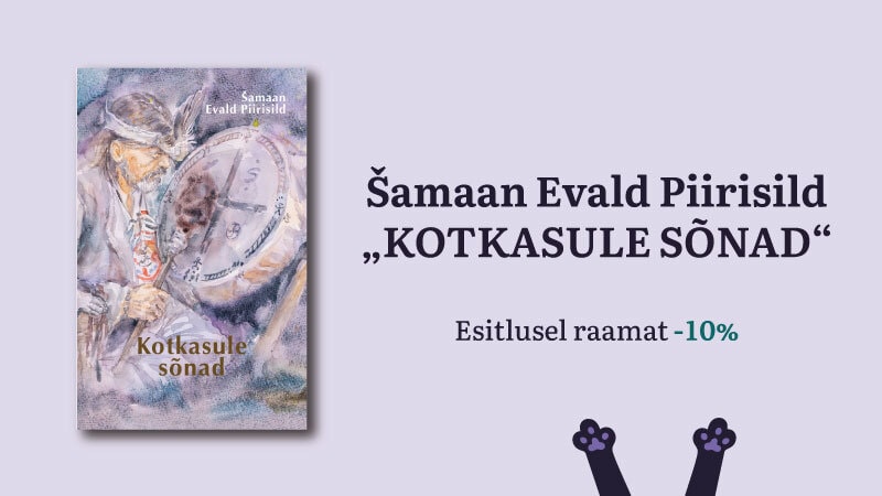 Šamaan Evald Piirisilla raamatu "Kotkasule sõnad" esitlus