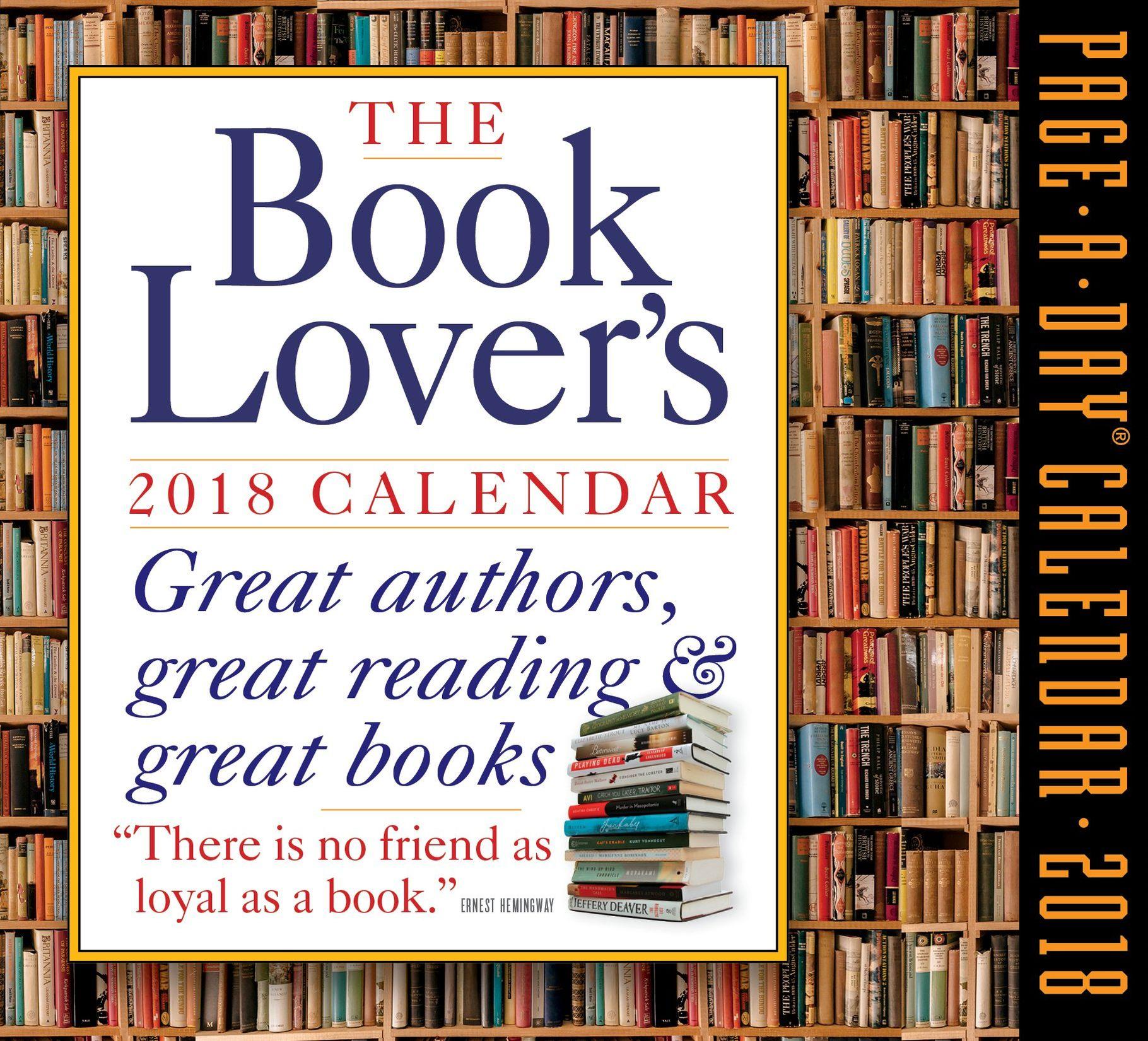 2018 Page-A-Day Book Lover