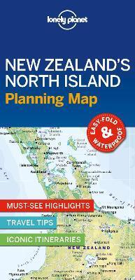 LONELY PLANET NEW ZEALAND'S NORTH ISLAND PLANNING MAP