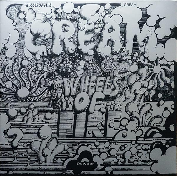 CREAM - WHEELS OF FIRE (1968) 2LP