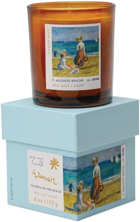 Paddywax Lõhnaküünal Impressionist Renoir, Sea Salt + Sage, 170g